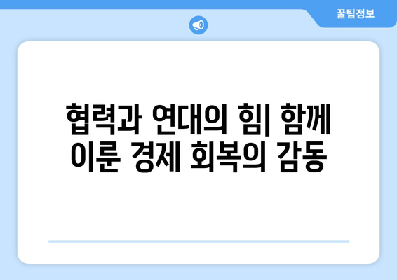 경제 위기 극복의 성공 사례