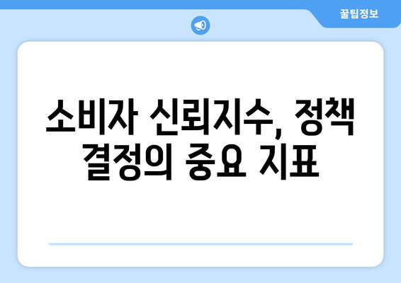 소비자 신뢰지수와 경제의 관계